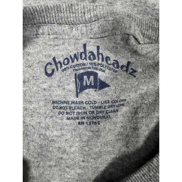 MLB BOSTON  Red Sox World Champions 2018 Chowdaheadsz Gray Size Medium Baseball‎ - Picture 3 of 4